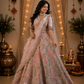 Pushparanya Vasundhara Lehenga Set with Enchanted Botanical Hand Embroidery