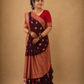 Royal Banarasi Zari Woven Saree with Ornate Heritage Border and Tassel Pallu