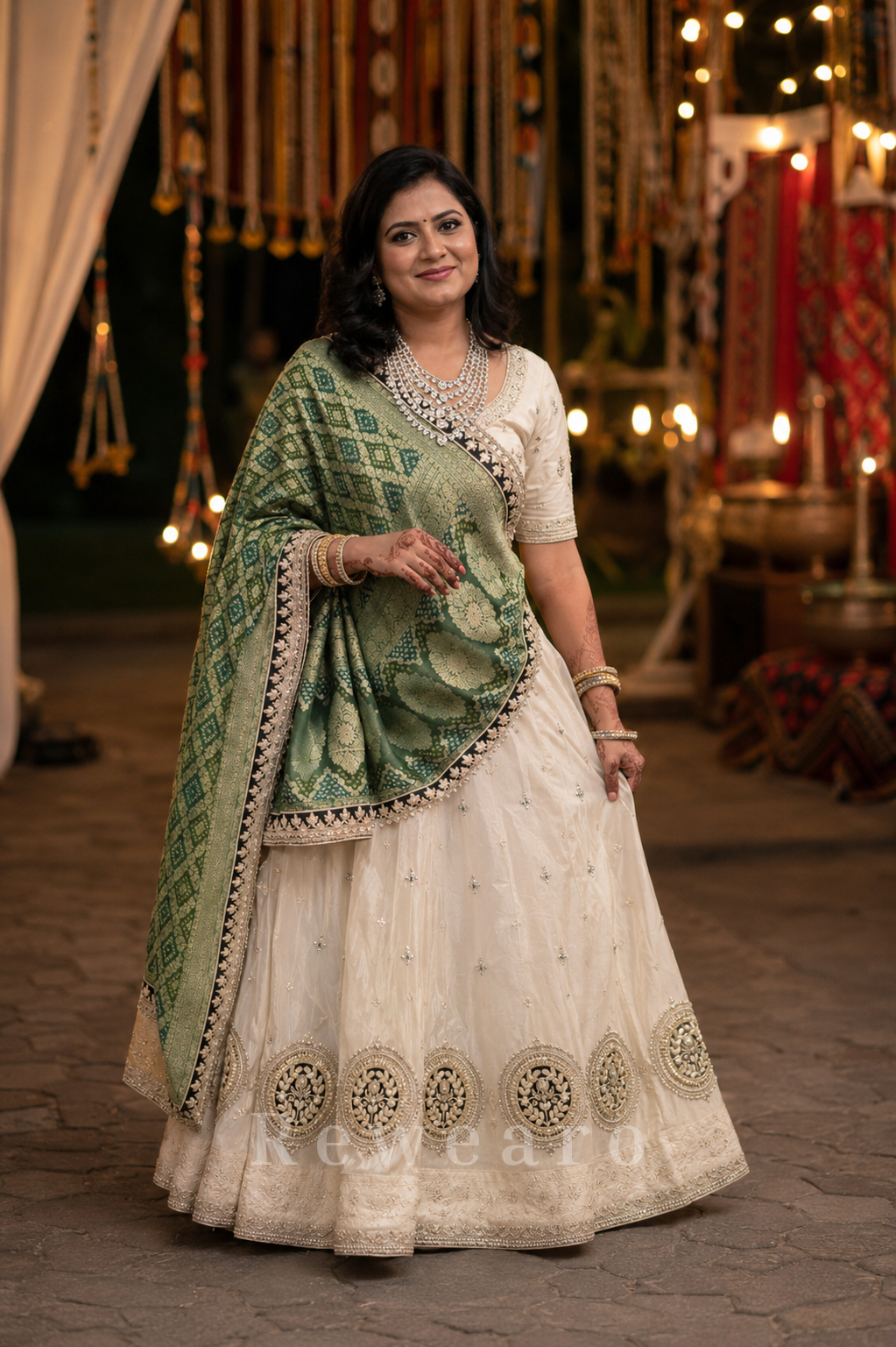 Vanashree Rajat Kanchani Lehenga Set with Heritage Banarasi Drape